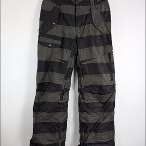 Burton Dry Ride The White Collection striped Snowboard pants - Medium